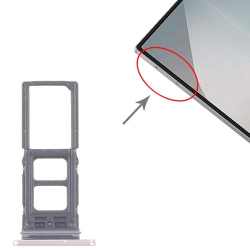 Tabuleiro Cartão SIM Samsung Galaxy Z Fold6 SM-F956B (Dourado)