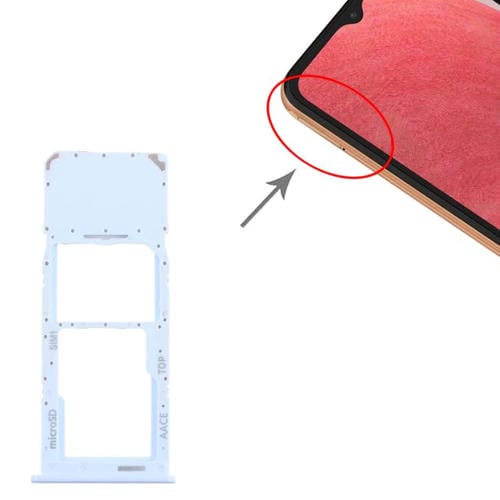 SIM-Kartenfach + Micro-SD Samsung Galaxy A13 SM-A135 (Blau)