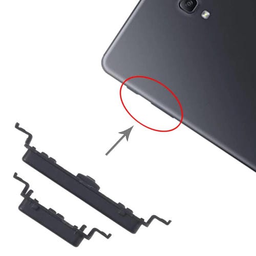 Boutons d'alimentation et de volume Samsung Galaxy Tab A 10.5 SM-T590/T595 (Noir)
