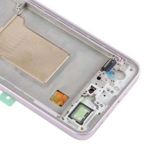 LCD-Bildschirm Samsung Galaxy A35 SM-A356B und Rahmen (Rosa)