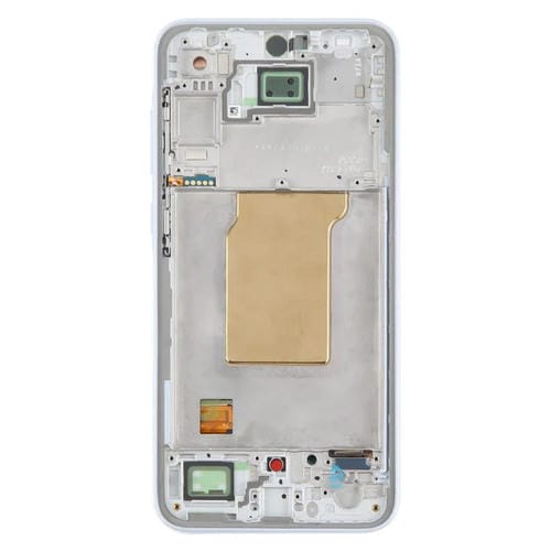 LCD-Bildschirm Samsung Galaxy A35 SM-A356B und Rahmen (Himmelblau)
