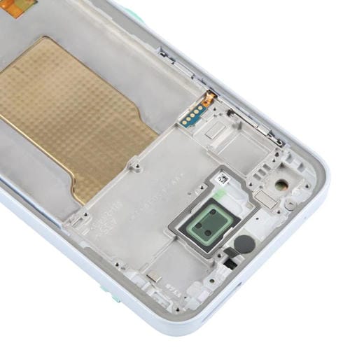 LCD-Bildschirm Samsung Galaxy A35 SM-A356B und Rahmen (Himmelblau)