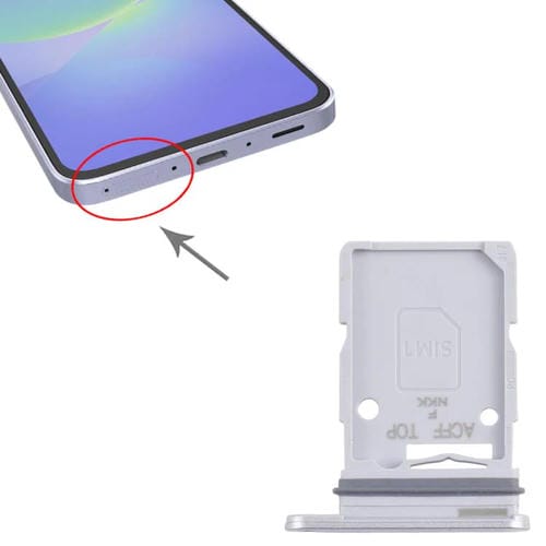 SIM Card Tray Samsung Galaxy A36 SM-A366U (Silver)