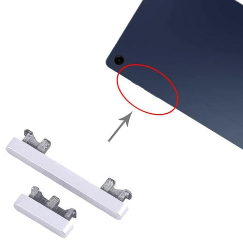 Power Button and Volume Control Samsung Galaxy Tab A9+ SM-X215 / X210 (Silver)