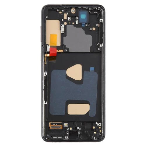 Pantalla LCD TFT de 6,58 pulgadas para Samsung Galaxy S21+ SM-G996B, digitalizador completo con marco, sin identificación de huellas dactilares (negro)