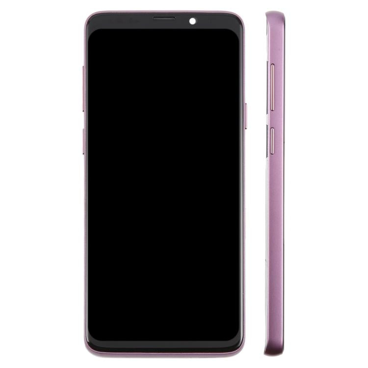 Pantalla LCD TFT de 6,18 pulgadas con digitalizador y marco para Samsung Galaxy S9+ SM-G965F (morado)