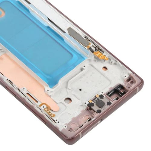 Pantalla LCD TFT de 6,33 pulgadas con digitalizador y marco para Samsung Galaxy Note9 SM-N960F (dorado)