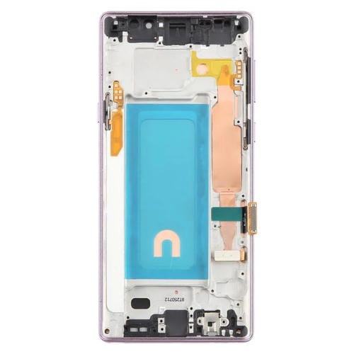 Pantalla LCD TFT de 6,33 pulgadas con digitalizador y marco para Samsung Galaxy Note9 SM-N960F (morado)