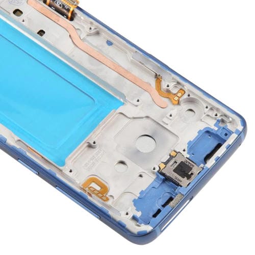 Pantalla LCD TFT de 5,7 pulgadas para Samsung Galaxy S9 SM-G960F, digitalizador completo con marco (azul)