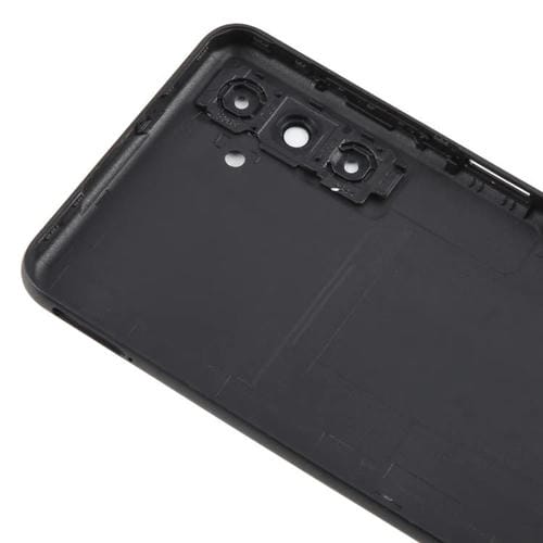 Carcasa trasera con tapa para lente de cámara para Samsung Galaxy A04s SM-A047F (negro)