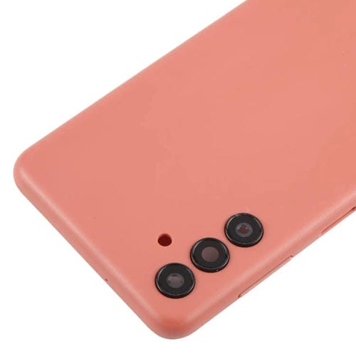 Carcasa trasera con tapa para lente de cámara para Samsung Galaxy A04s SM-A047F (rosa)