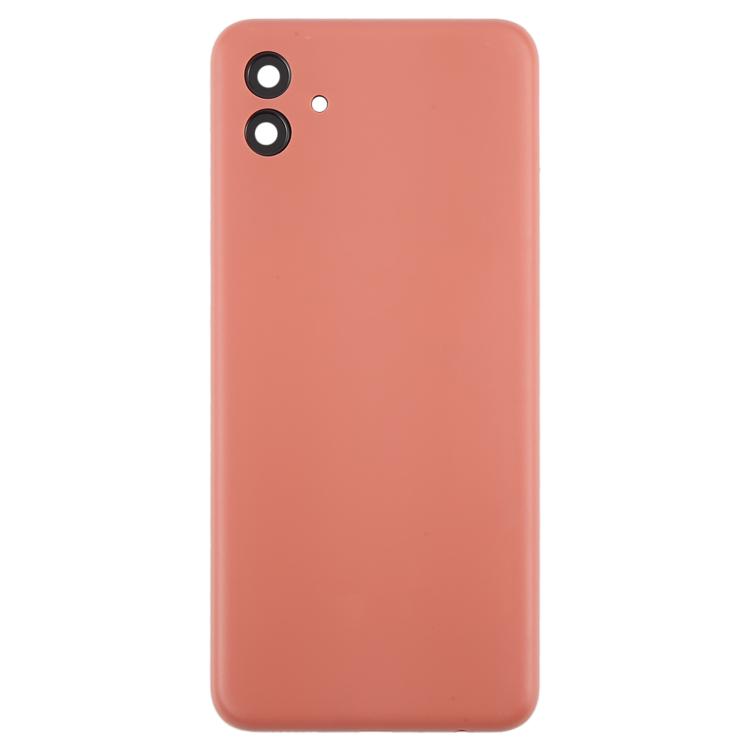 Carcasa trasera con tapa para lente de cámara para Samsung Galaxy A04 SM-A045F (rosa)