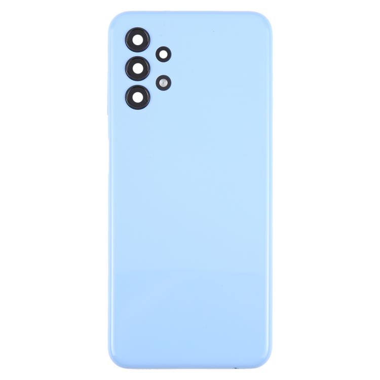 Carcasa trasera con tapa para lente de cámara para Samsung Galaxy A13 SM-A135F (azul)