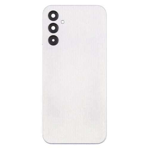 Carcasa trasera con tapa para lente de cámara para Samsung Galaxy A14 SM-A145F (plateada)