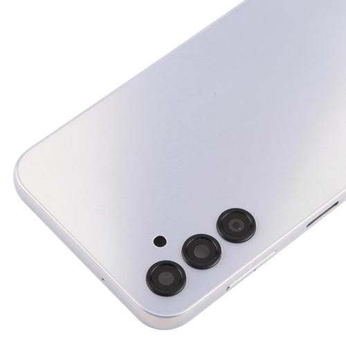 Carcasa trasera con tapa para lente de cámara para Samsung Galaxy A14 5G SM-A146B (plateada)