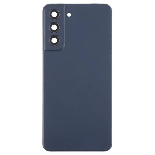 Carcasa trasera con tapa para lente de cámara para Samsung Galaxy S21 FE SM-G990B (azul)