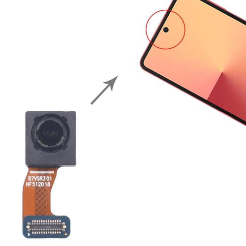 Cámara frontal original para Samsung Galaxy Z Flip7 SM-F766B