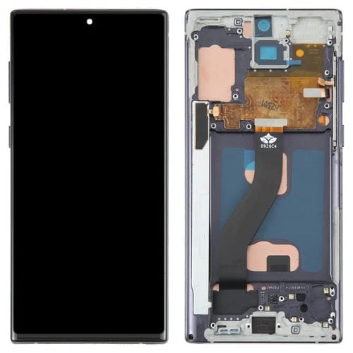 Ecrã LCD TFT Samsung Galaxy Note 10 com Moldura e Escrita à Mão