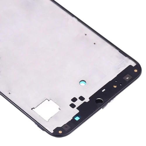Boîtier frontal cadre LCD Samsung Galaxy A50 Plaque biseautée (Noir)