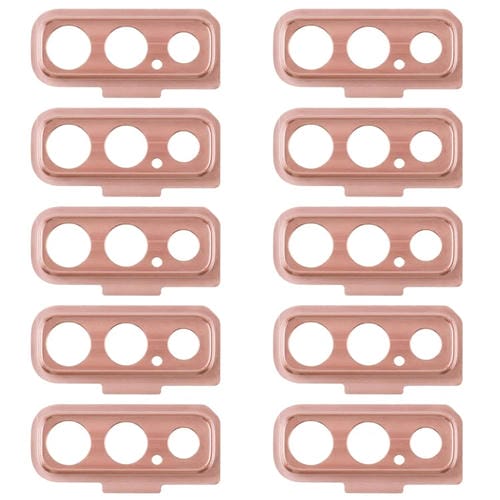 Copertura dell'obiettivo della fotocamera Samsung Galaxy A7 A750F/DS (10 pezzi) (Rosa)
