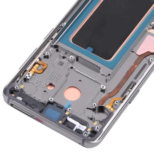 Ecrã LCD Super AMOLED Samsung Galaxy S9 com Moldura (Cinza)
