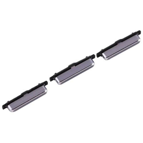 Juego de Teclas Laterales Samsung Galaxy S6 de Botones (Negro)