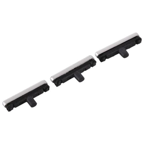 Juego de Teclas Laterales Samsung Galaxy S7 Edge Botones (Plata)