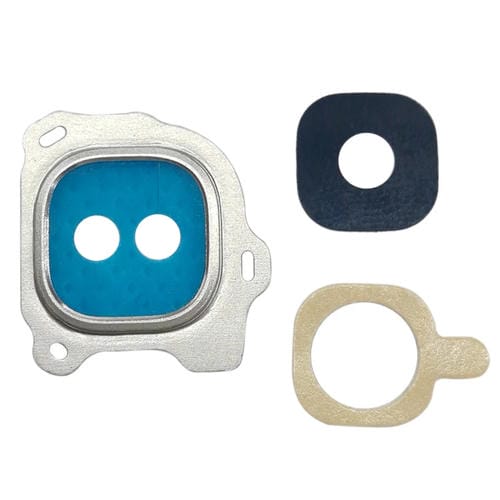Cubierta de Lente de Cámara Samsung Galaxy J6 - (10 Piezas) (Plata)