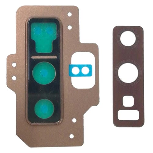 Tampa da Lente da Câmara Samsung Galaxy Note 9 (10 Peças) (Ouro)