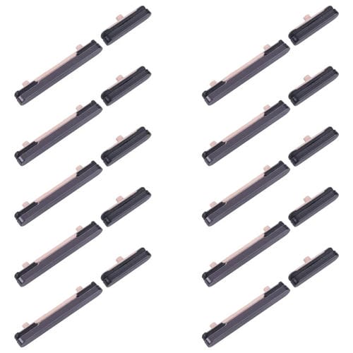 Pulsanti di accensione e volume Samsung Galaxy S24 SM-S921B (Nero)es (Confezione da 10)