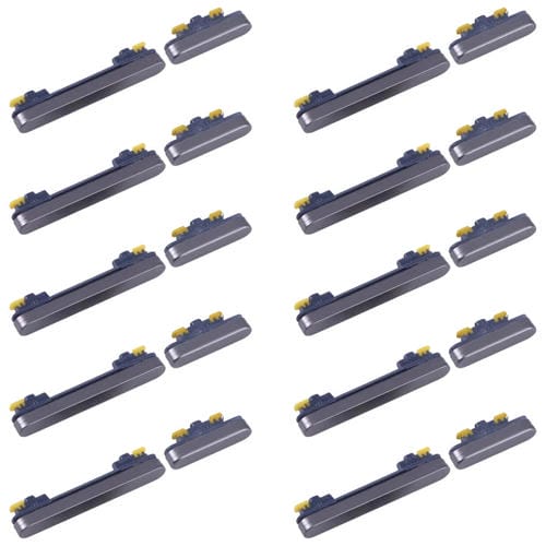 Botón de Encendido y Volumen Samsung Galaxy S23 FE SM-S711B (10 Piezas) (Negro)