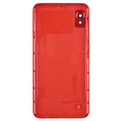 Tampa da bateria Samsung Galaxy A10 SM-A105 com lente e teclas (Vermelho)