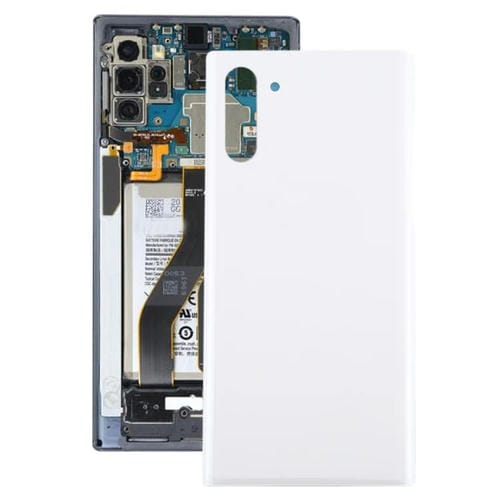 Tapa Trasera de Batería Samsung Galaxy Note 10 (Blanco) Cubierta