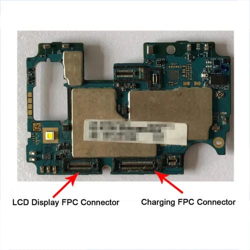 Conector FPC Placa Base Pantalla LCD Samsung Galaxy A30 (10 Piezas)