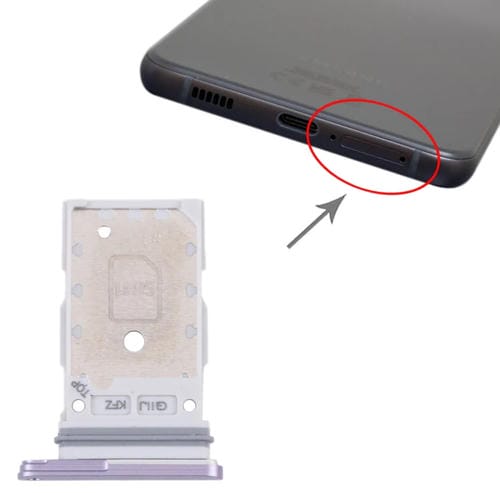 Bandeja Tarjeta SIM Samsung Galaxy S21 FE 5G SM-G990B (Púrpura)