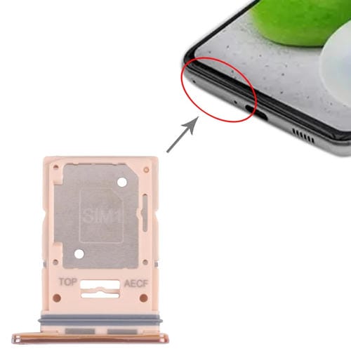 Bandeja de Tarjeta SIM y Micro SD Samsung Galaxy A53 5G SM-A536B (Oro)