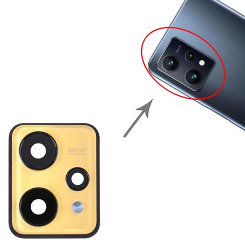 Camera Lens Cover For Realme 9 4G Original (Gold)