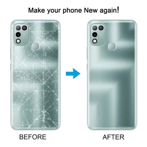 Coperchio Posteriore della Batteria Originale Infinix Hot 10 Play (Nero)