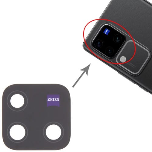 Objectif de caméra arrière (10 unités) Vivo V30 Pro