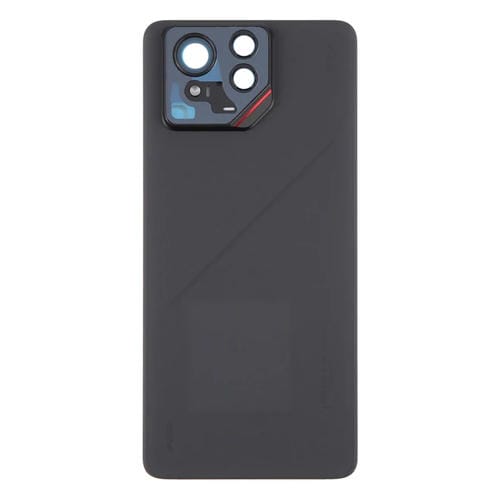 Cubierta Tapa Trasera de Vidrio con Marco de Cámara Asus Rog Phone 9 Pro 5G (Negro Mate)