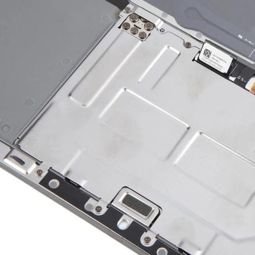 Tastiera britannica Custodia con Pannello Touch Microsoft Surface Laptop 3 / 4 / 5 13,5 Pollici (Grigio)