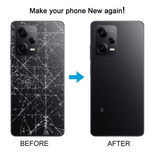 Tappo Posteriore Batteria Xiaomi Redmi Note 12 Pro+ 5G (Nero)