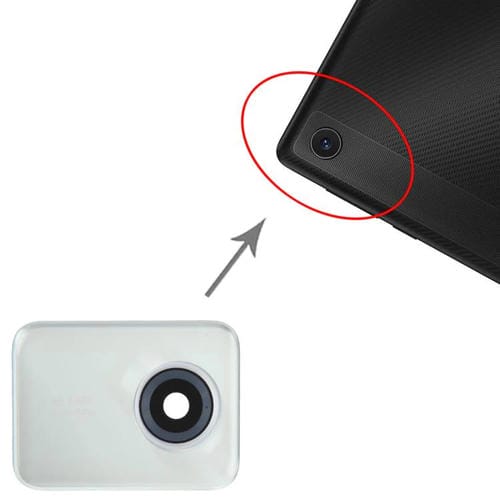 Obiettivo della fotocamera posteriore Lenovo Tab Plus (Verde) Originale