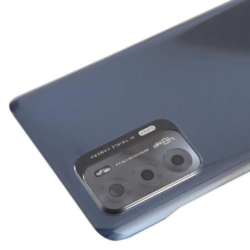 Couvercle arrière de batterie avec adhésif ZTE Blade V40 Couverture de lentille de caméra (Noir)