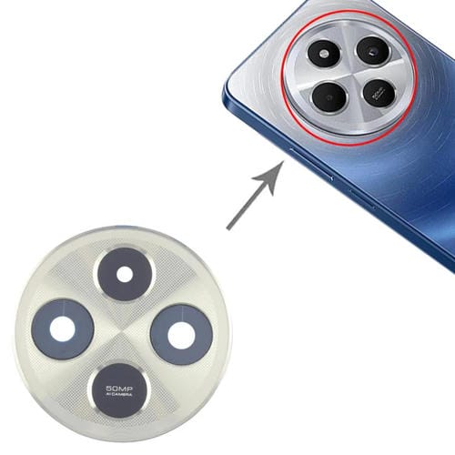 Housse d'objectif d'appareil photo arrière Xiaomi Redmi 14C 4G (Vert) Original