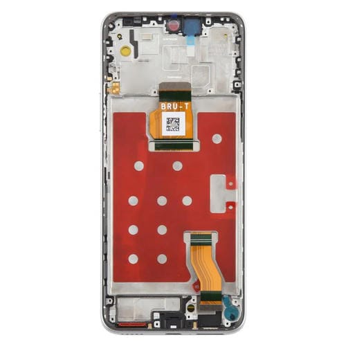 Vollbild Original Honor X60 Display und Rahmen (Silber)