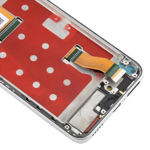 Vollbild Original Honor X60 Display und Rahmen (Silber)