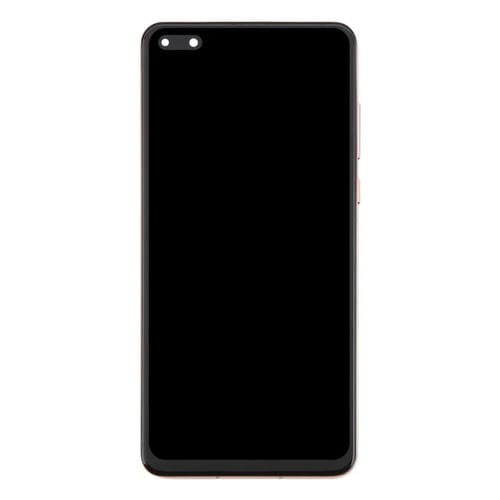 Schermo Completo TFT Huawei P40 e Cornice senza Identificazione delle Impronte (Rosa)