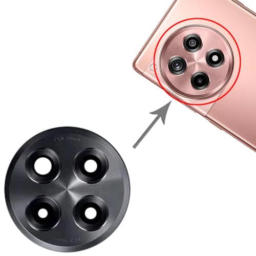 Objectif de caméra arrière OnePlus Ace 3 (Noir)