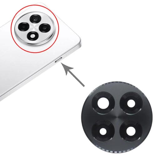 Objectif de caméra arrière Pkr110 OnePlus Ace 5 Pro (Noir)